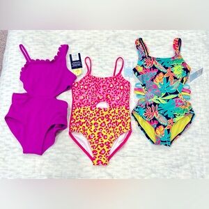 Girl Swimsuit Bundle Target NWT